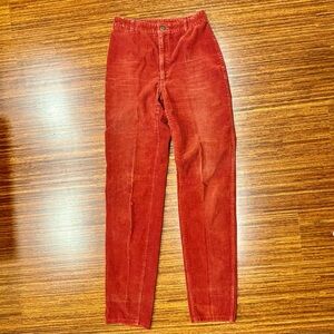 Vintage New Man from France corduroy pants size 26” 33” inseam